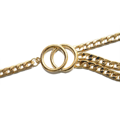 Women's metal waist chain wholesale