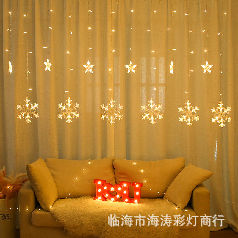 Snowflake Lighting Outdoor Waterproof Light String