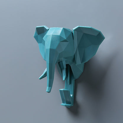 3D Animal Head Hook