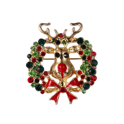 New Christmas Drip Brooch