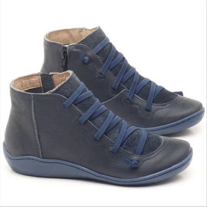 British-inspired cargo shoes martin boots