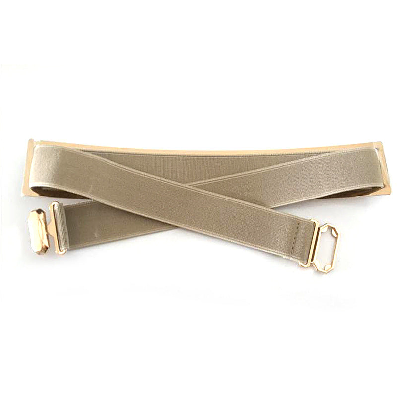 4CM wide metal sequined belt