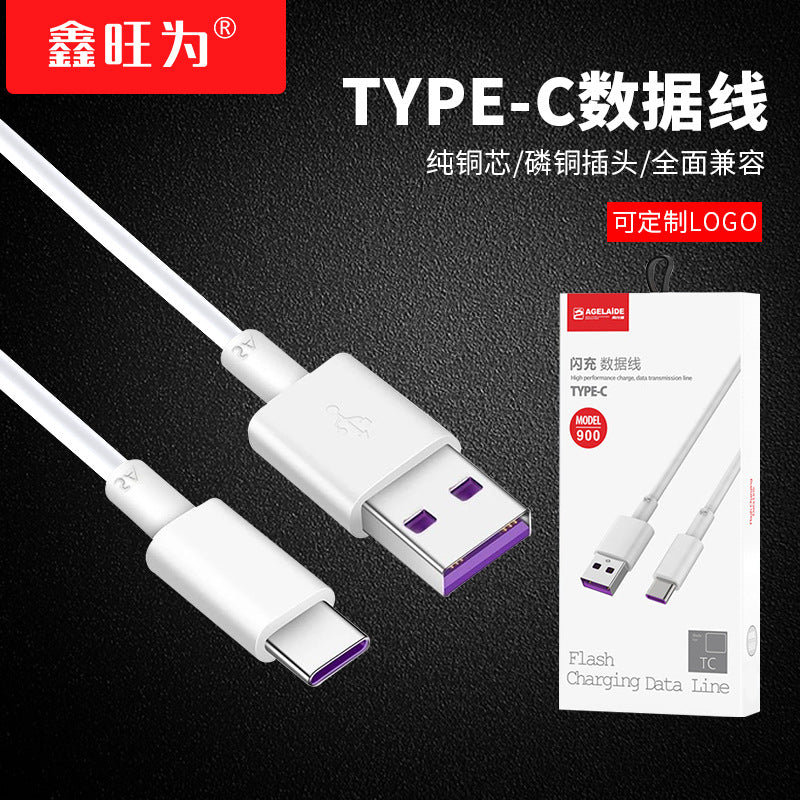 New Type-C Data Cable Apple Android Huawei Honor Fast Charging