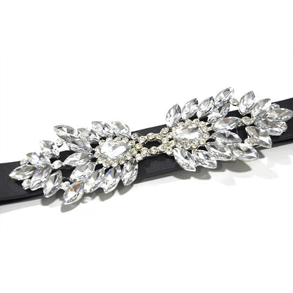 Versatile rhinestone bead belt