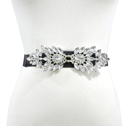 Versatile rhinestone bead belt