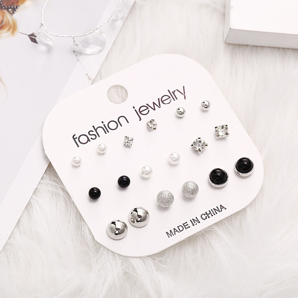 New earring set 9 pairs