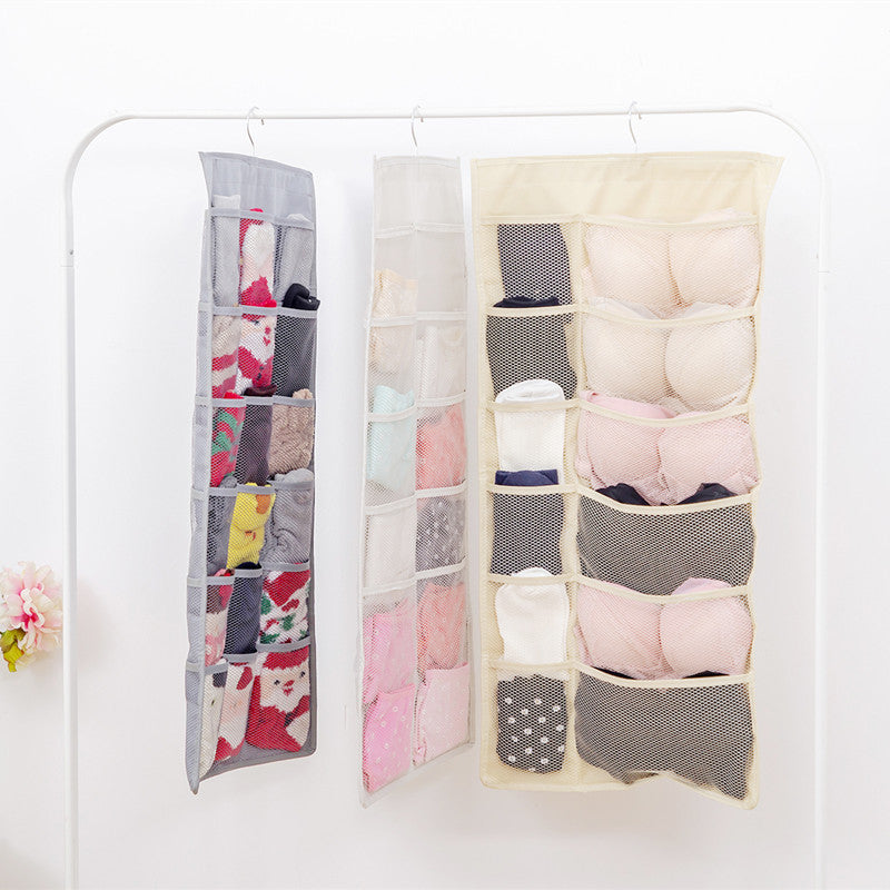 Hanging Lingerie Storage Bag (Wall-Mounted, Over-the-Door)