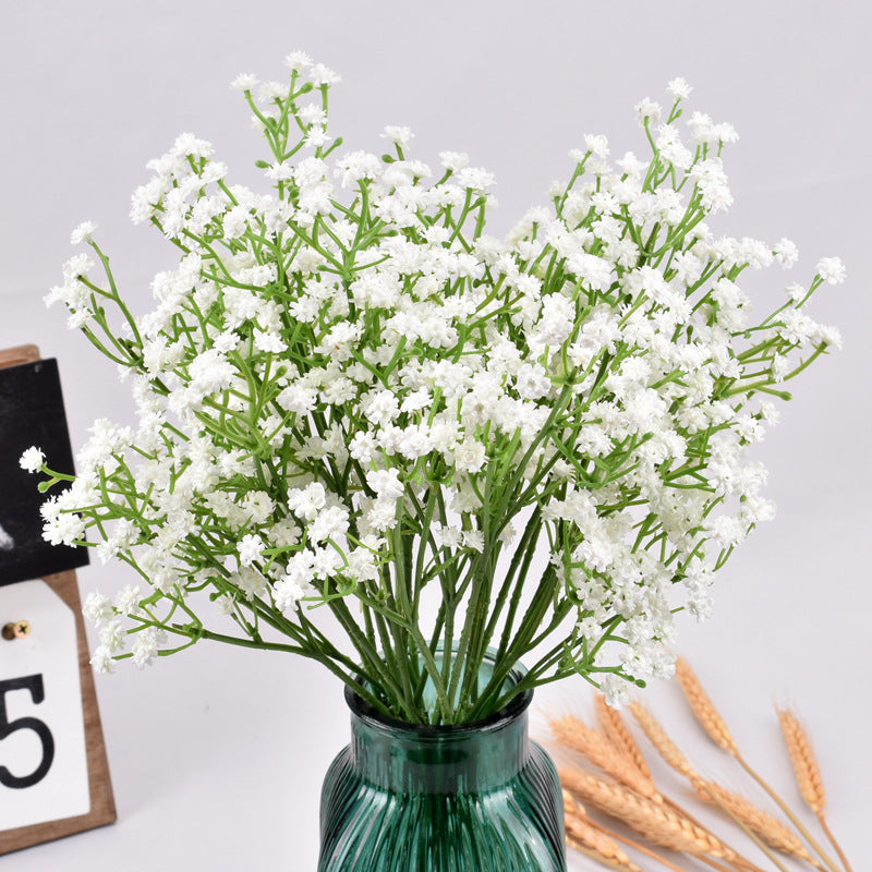 Three-forked baby's breath plastic artificial flower