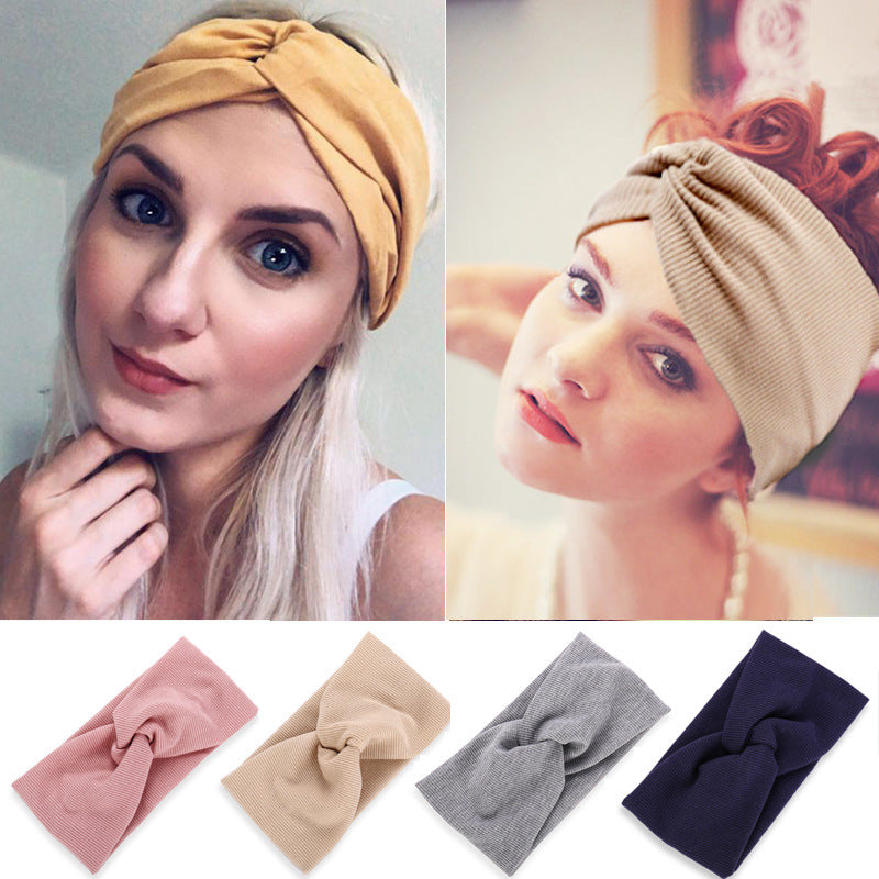 Yoga headband sports elastic headband for women