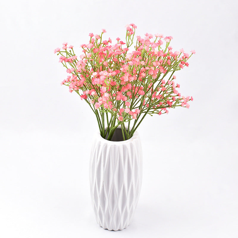 Three-forked baby's breath plastic artificial flower