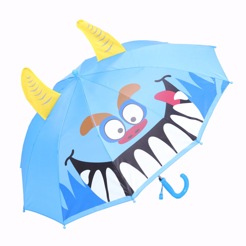 3D Animal Ears Umbrella Kids Cartoon Umbrella