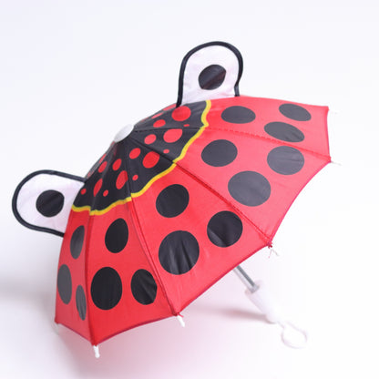 Long Handle Animal Ears Mini Toy Umbrella