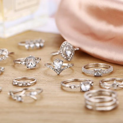 Love Ring Set 15 pieces