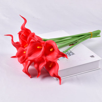 Mini PU Calla Lily Artificial Flower