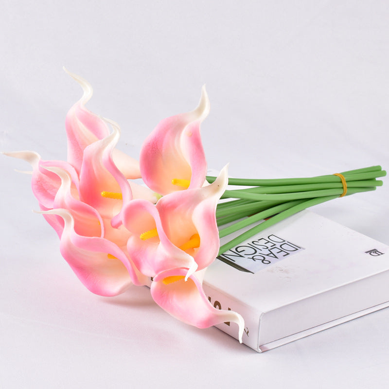 Mini PU Calla Lily Artificial Flower