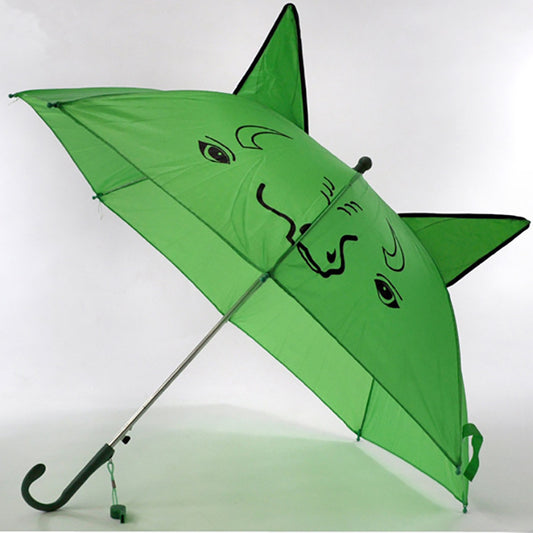 Children's 3D Shaped Umbrella for June 1st with Pointed Ears