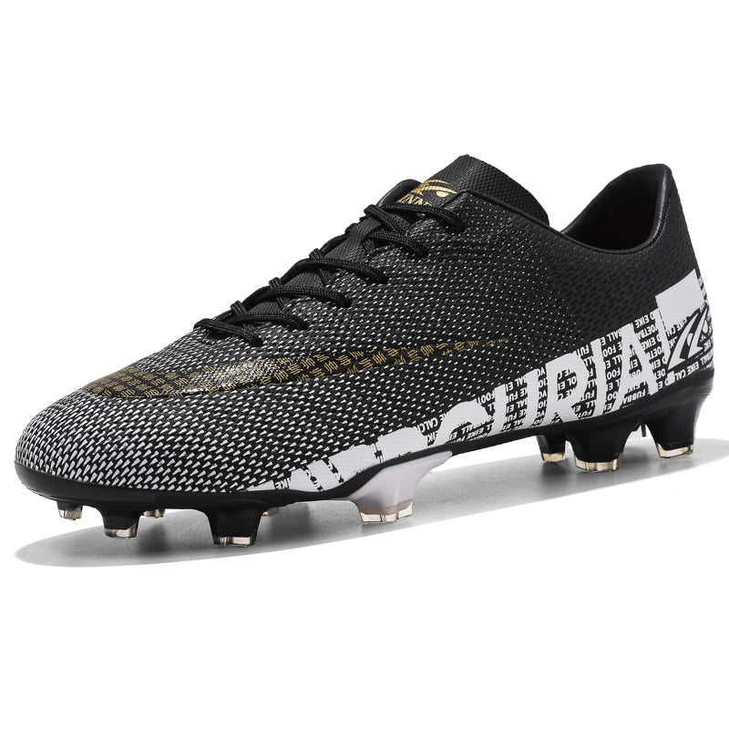 Cross-Border High-Top Football Shoes Men AG Long Studs Youth TF