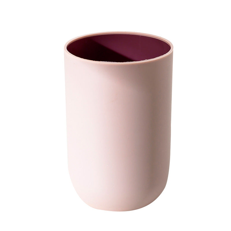 Two-Tone Toothbrush Cup, Bathroom Rinsing Cup