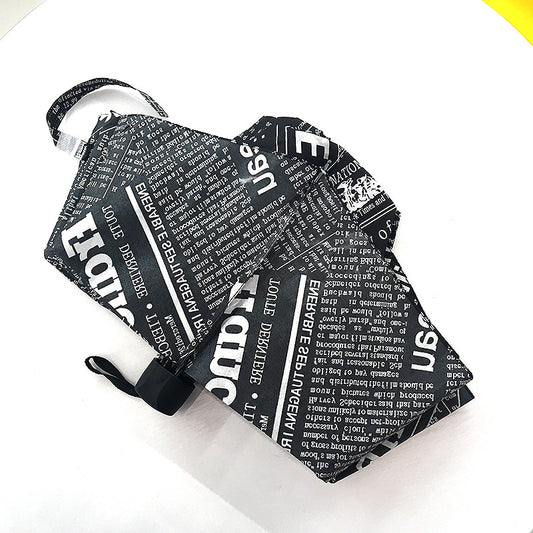 Creative Newspaper Folding Umbrella