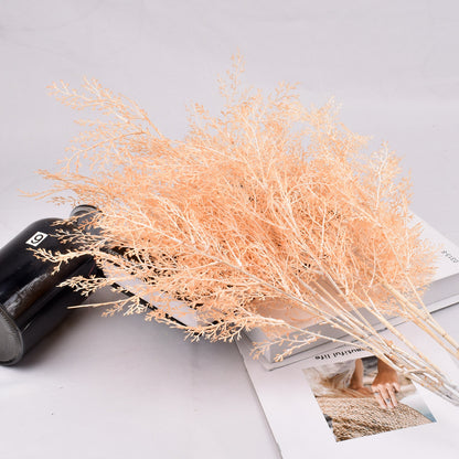 6-pronged encrypted mist flower pine needle grass artificial flower material