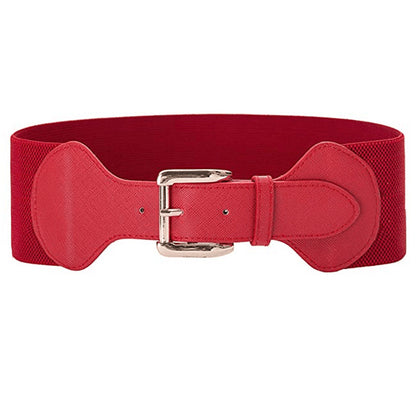 Super Wide Pin Buckle Decorative Belt Women