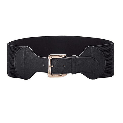 Super Wide Pin Buckle Decorative Belt Women