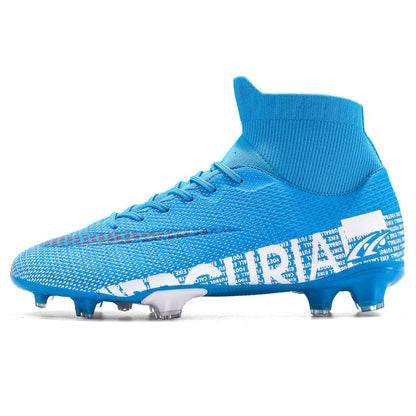 Soccer Shoes Men¡¯s TF Studs High-Top Youth Training Shoes