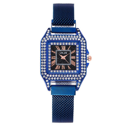 Starry sky watch woman