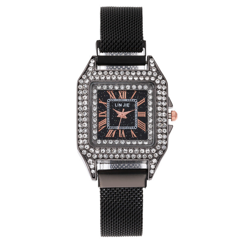 Starry sky watch woman