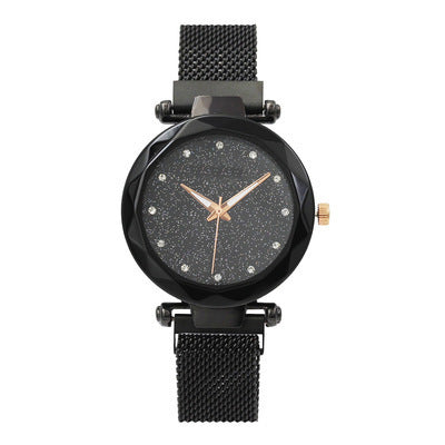 Literally diamond-encrusted magnet magnet watch