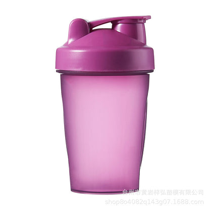 Fitness shaker cup with scale can print LOGO