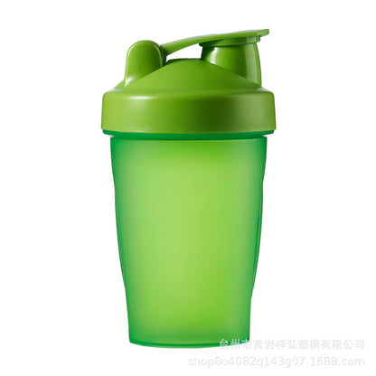 Fitness shaker cup with scale can print LOGO