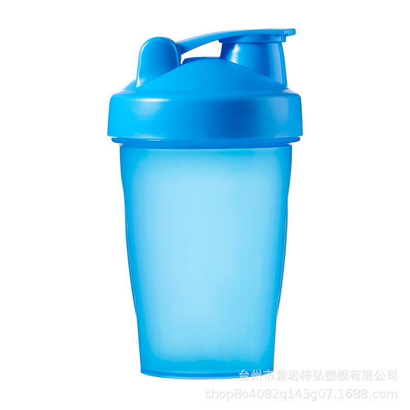 Fitness shaker cup with scale can print LOGO