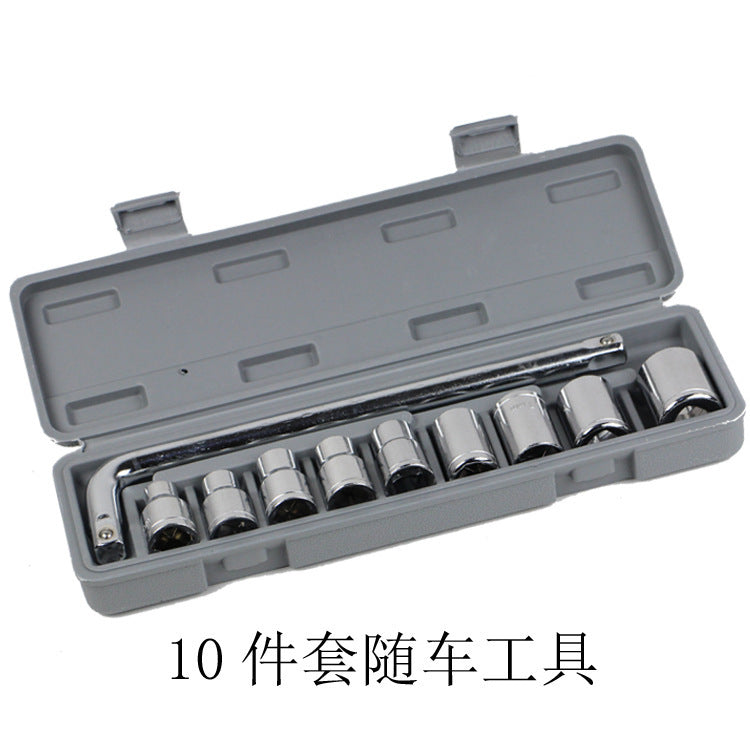 10-Piece sleeve set, sleeve toolbox