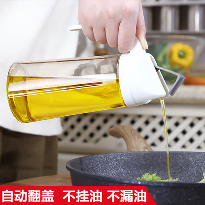 Leakproof Glass Oil Bottle