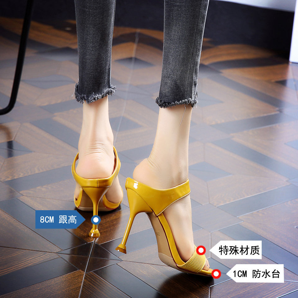 Stiletto high heels fashion