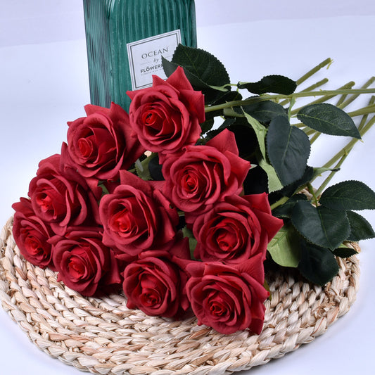 Artificial flower moisturizing rose corner rose high-end rose