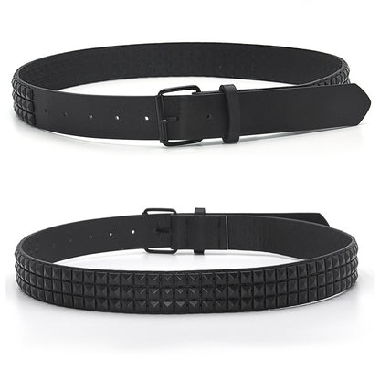 Wholesale of new hollow rivet men's belt