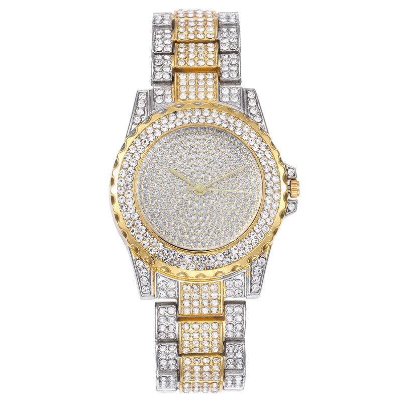 Steel Band Diamond-Studded Starry Women's Watch