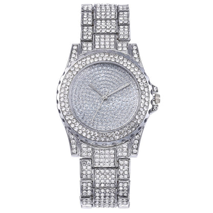 Steel Band Diamond-Studded Starry Women's Watch