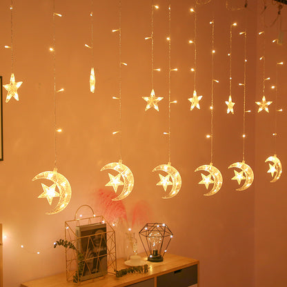 Rainproof star light string lights