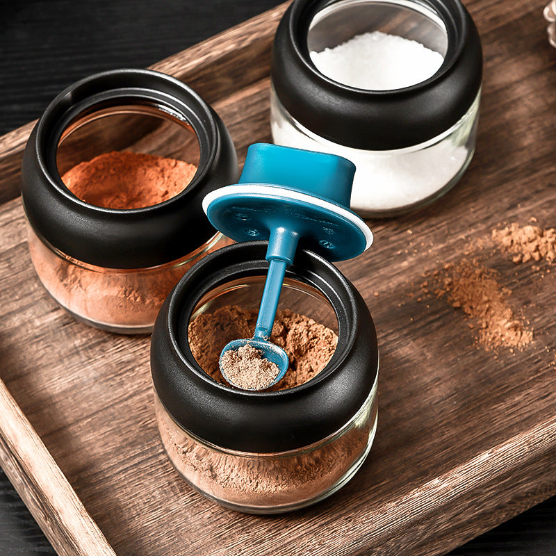 Labelled Moisture-Proof Spice Jar (Multi-Function)