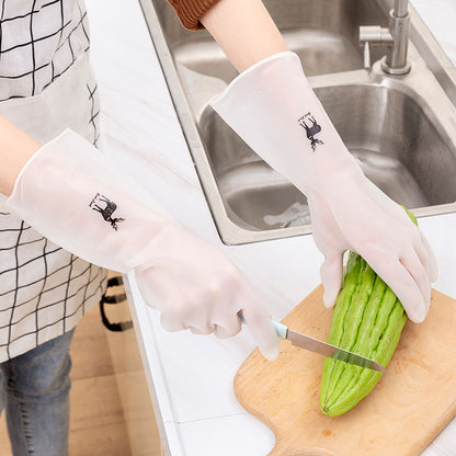 Thickened Waterproof Kitchen Gloves