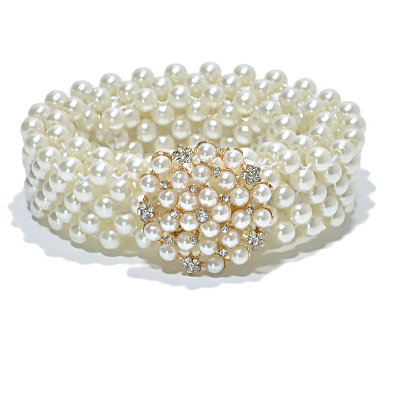 Women's Pearl Wide Belt