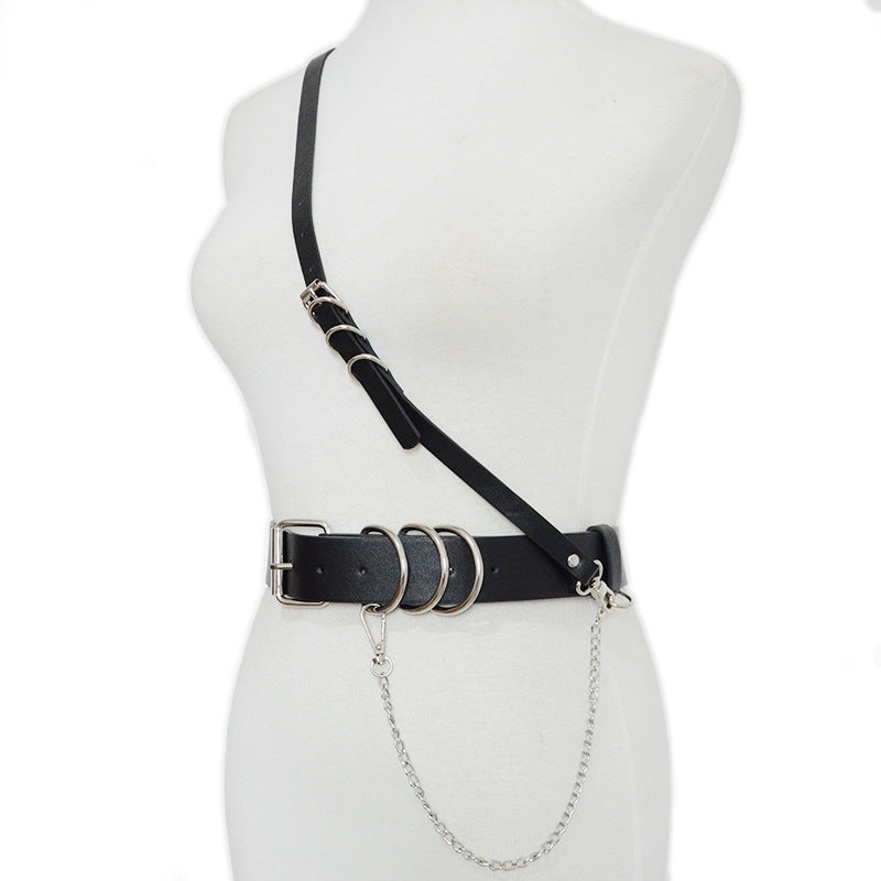 Suspender Strap Chain Belt