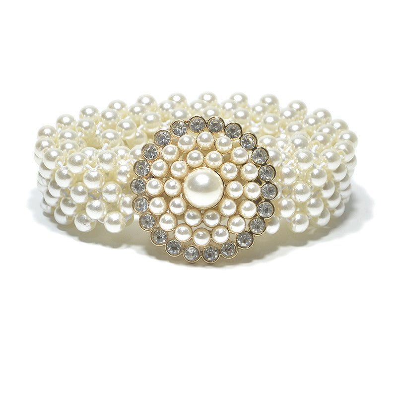 Women's Pearl Wide Belt