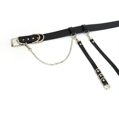 Suspender Strap Chain Belt