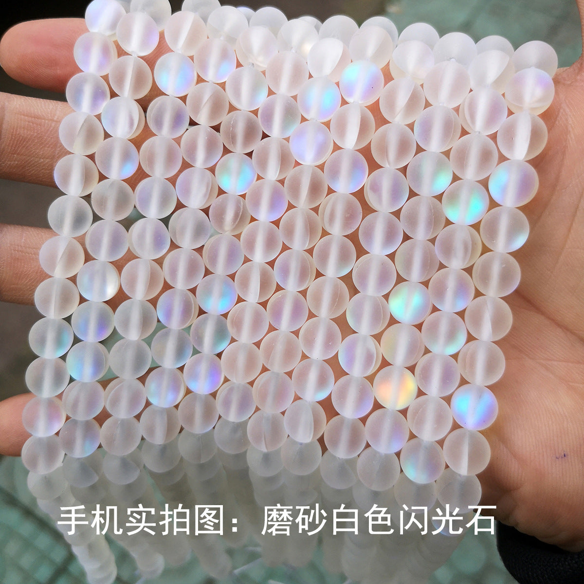 Sparkling stone loose beads DIY decorative material