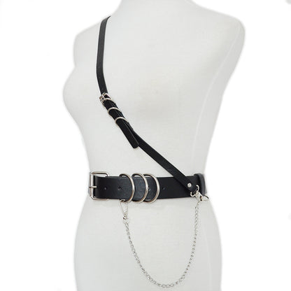 Suspender Strap Chain Belt