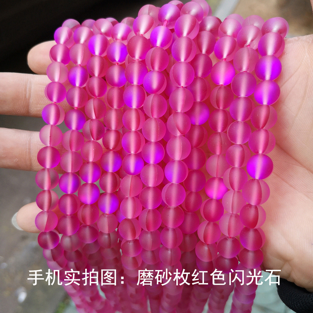 Sparkling stone loose beads DIY decorative material